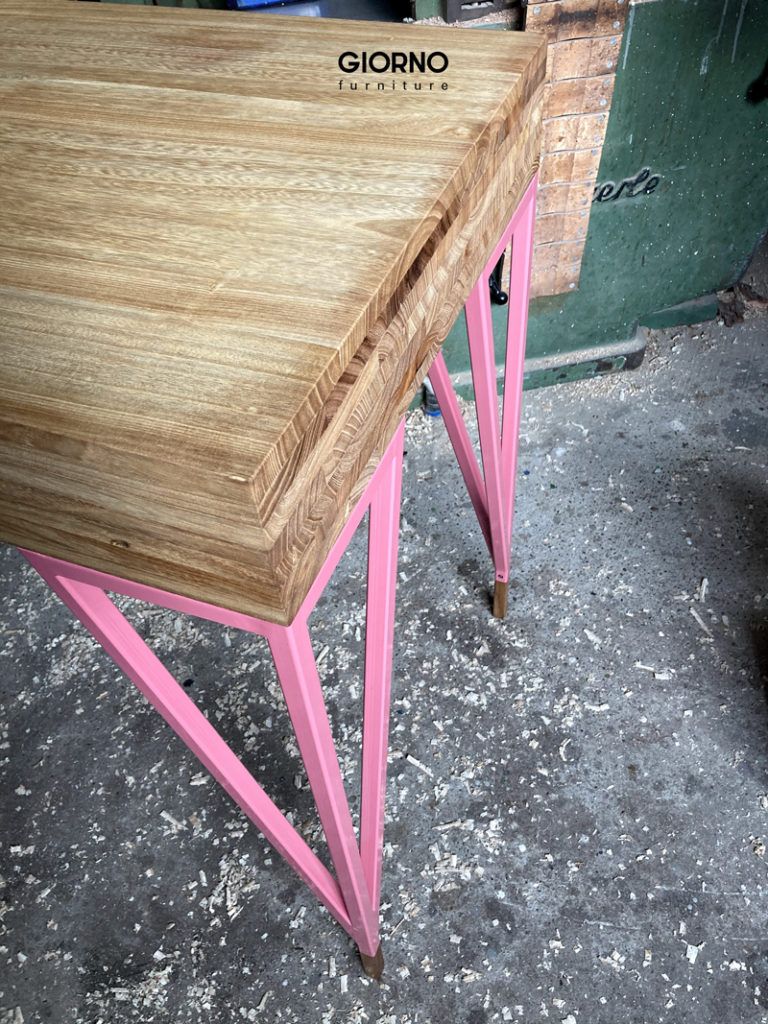 neo-postmodern-metal-antique-pink-table-legs-Sandiwichi-Series-GIORNO-furniture